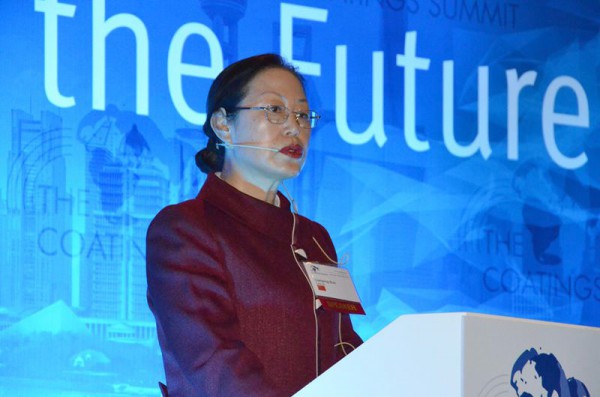 中國涂料工業協會會長孫蓮英女士